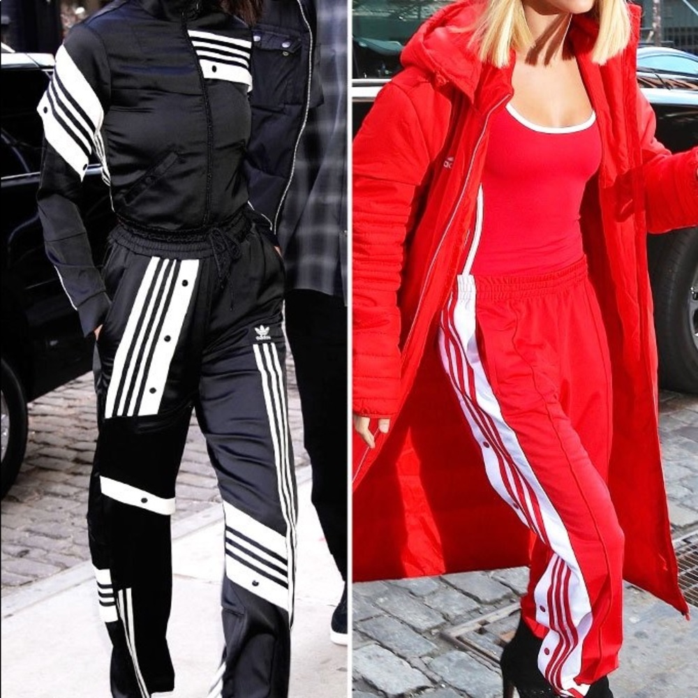 NWT Adidas Originals Tricot Snap Track Pants ✨ - Picture 2 of 6